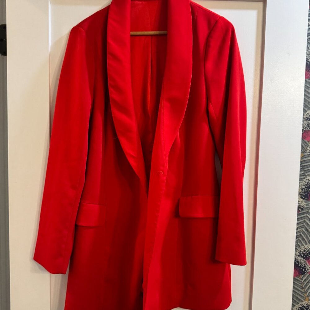 Lover and Friends Red Blazer